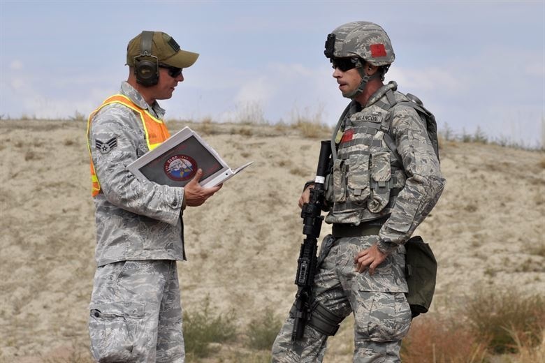 307 SFS compete in Wyoming