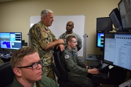 Latvian Air Force commander visits Battle Creek Air National Guard Base during Northern Strike 18
