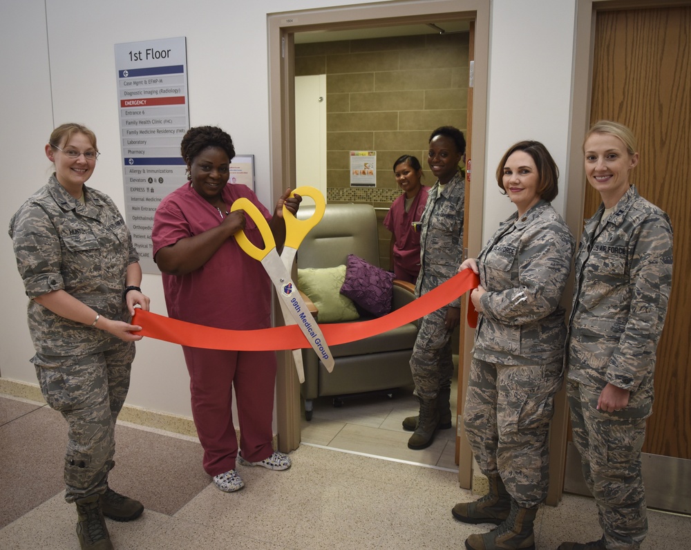 Nellis opens two lactation rooms for breastfeeding moms