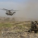 EOTG Marines fast-rope from "Warhorse" Super Stallion