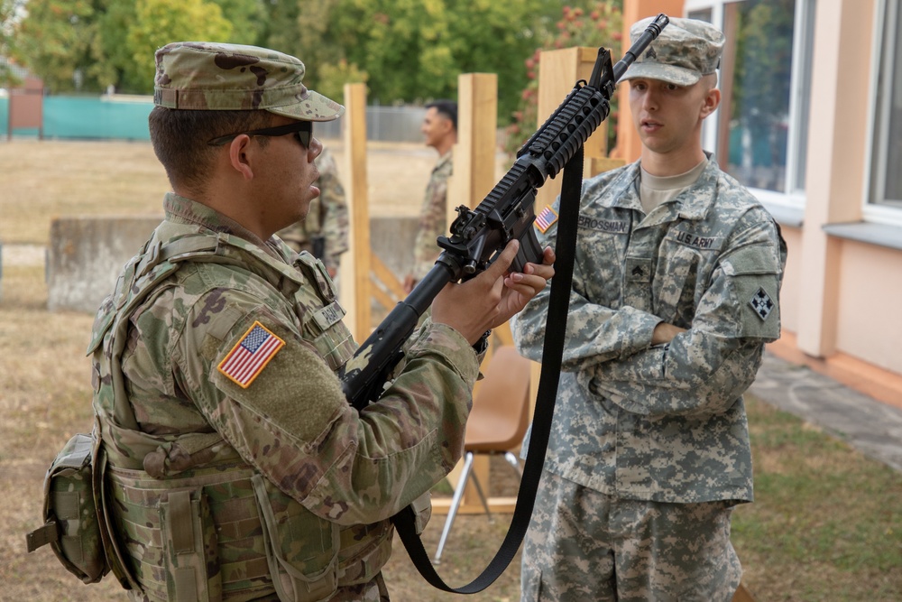 404 ASB trains marksmanship in Germany