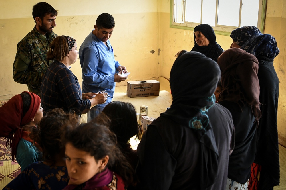 SDF and Coalition Hold Medical Civil Action Program Event