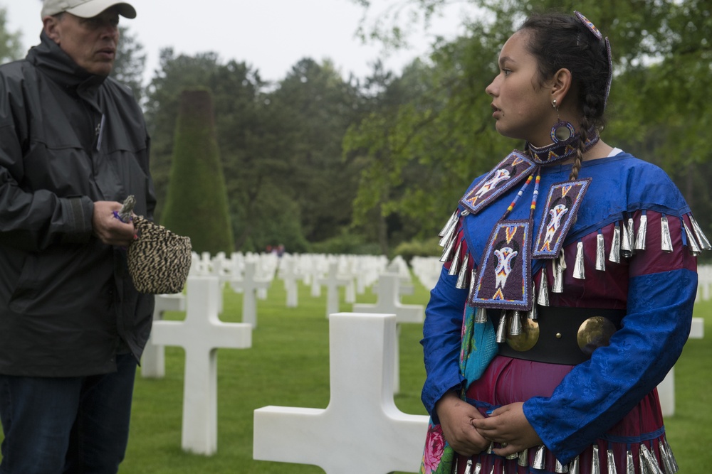 Charles Shay Delegation, D-Day 74