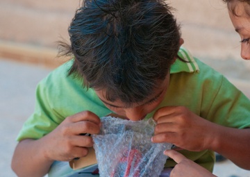 Syrian Democratic Forces Provide Outreach at MEDCAP in Hajin