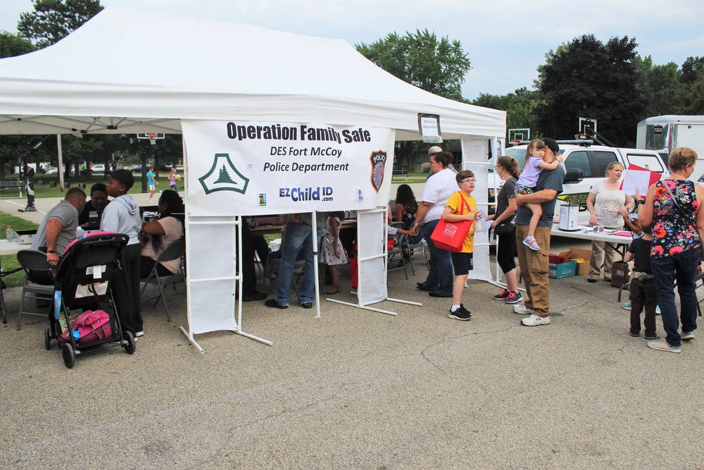 Fort McCoy supports National Night Out event