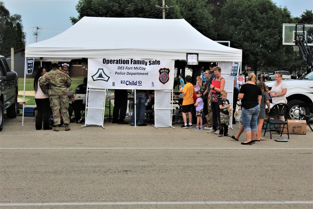 Fort McCoy supports National Night Out event