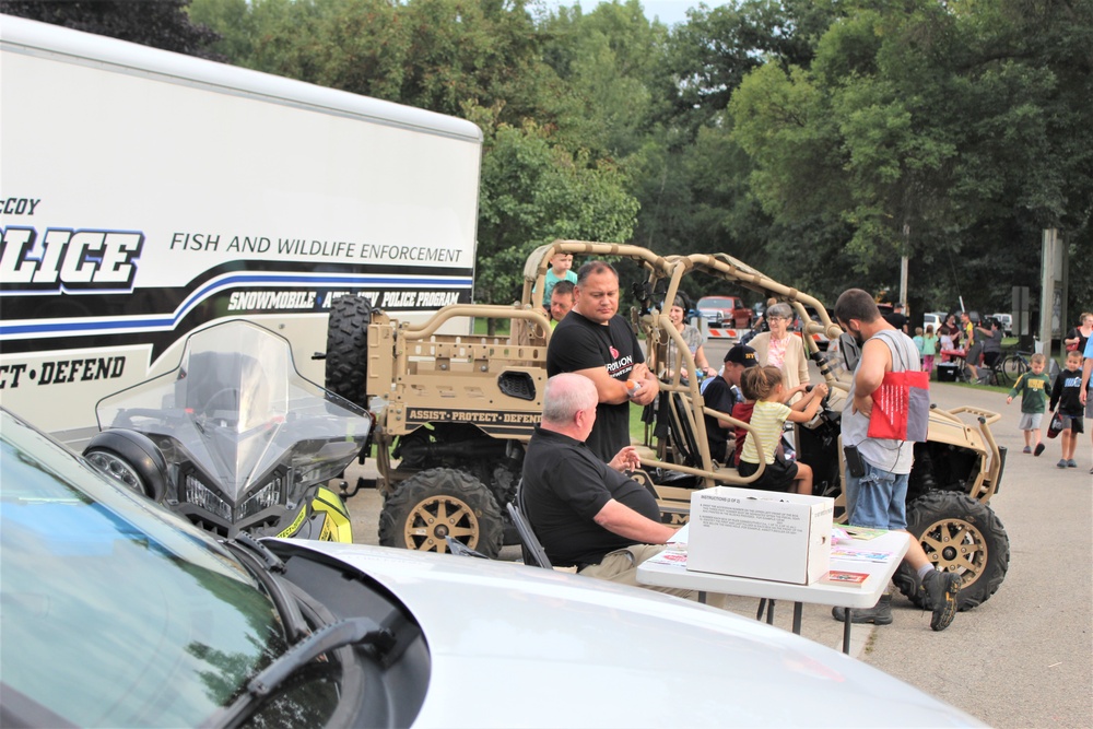 Fort McCoy supports National Night Out event