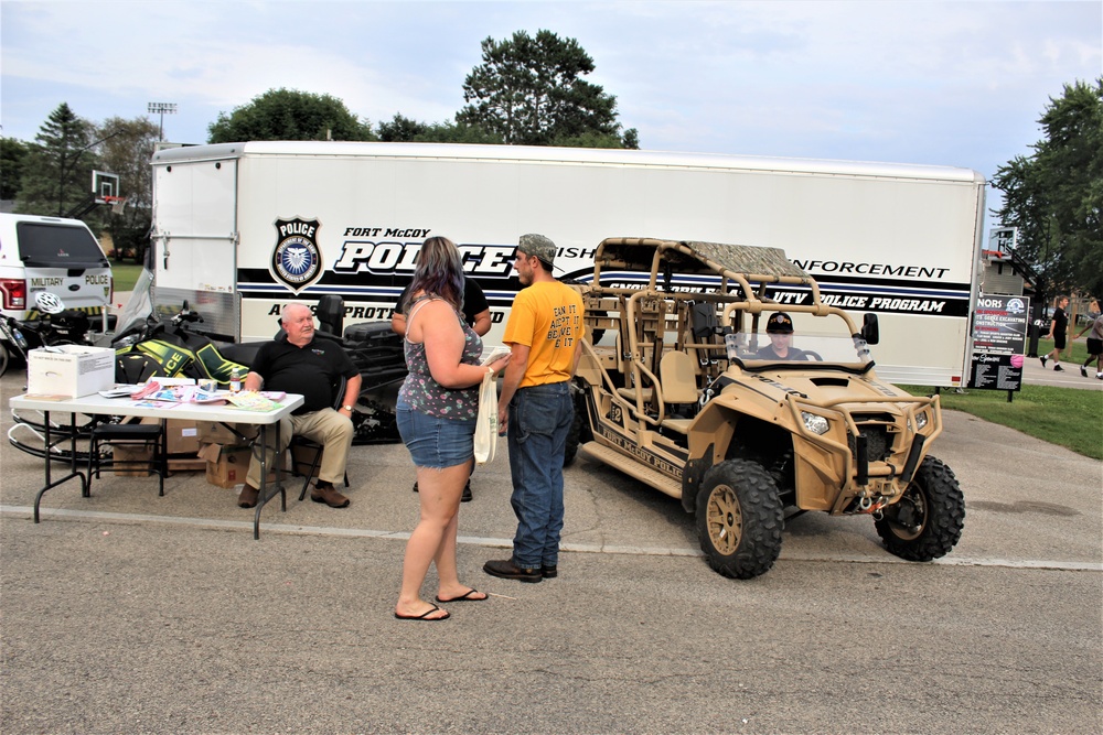 Fort McCoy supports National Night Out event