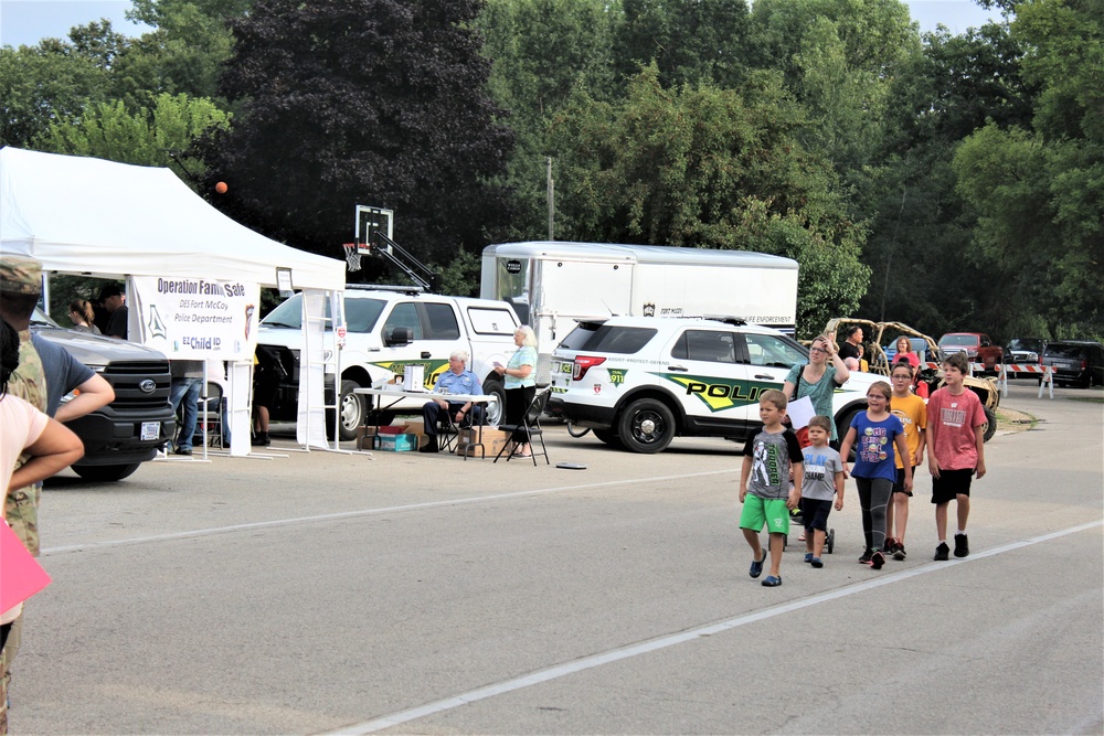 Fort McCoy supports National Night Out event