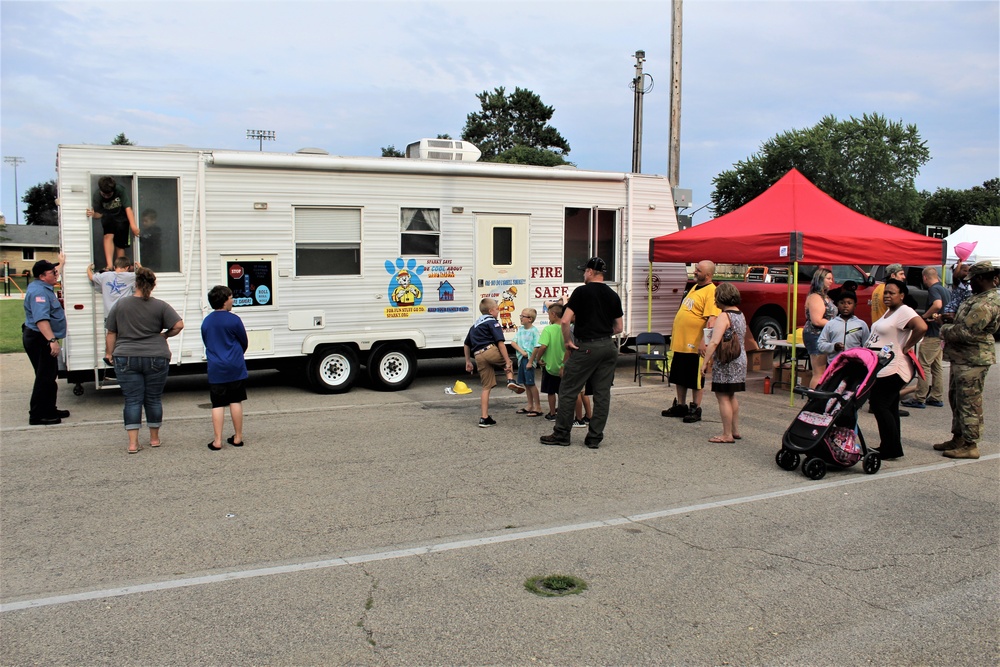Fort McCoy supports National Night Out event