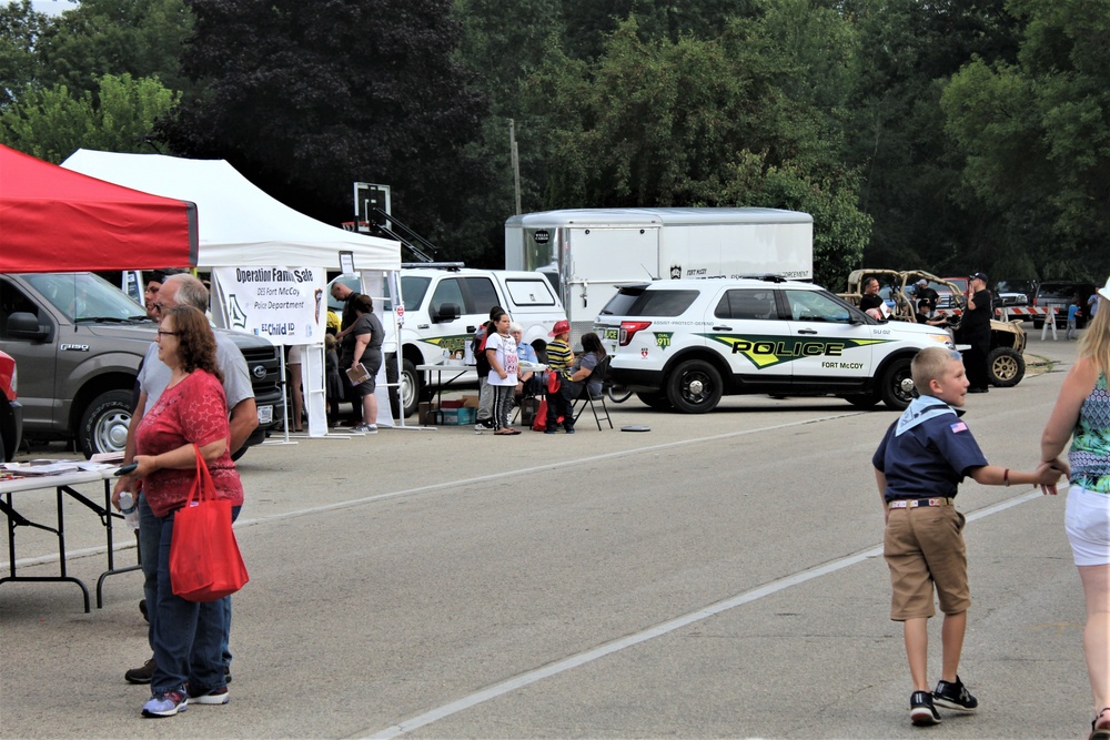 Fort McCoy supports National Night Out event