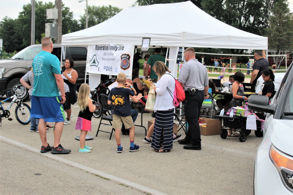 Fort McCoy supports National Night Out event