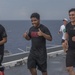 Sailors Run A 5K On The Flight Deck