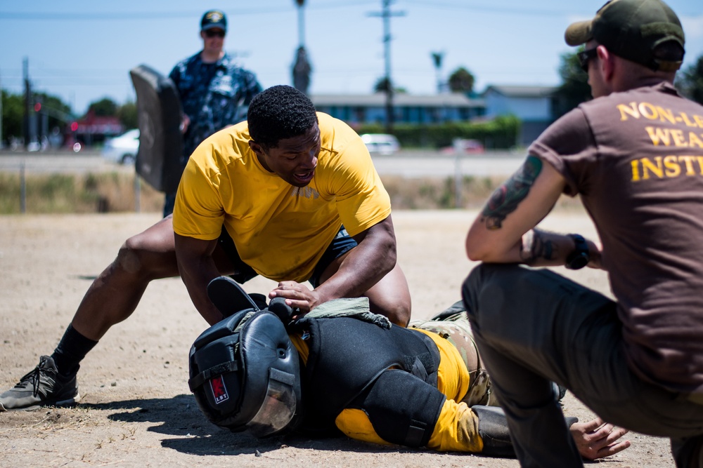 DVIDS Images USS Dewey OC Spray Course [Image 5 of 5]