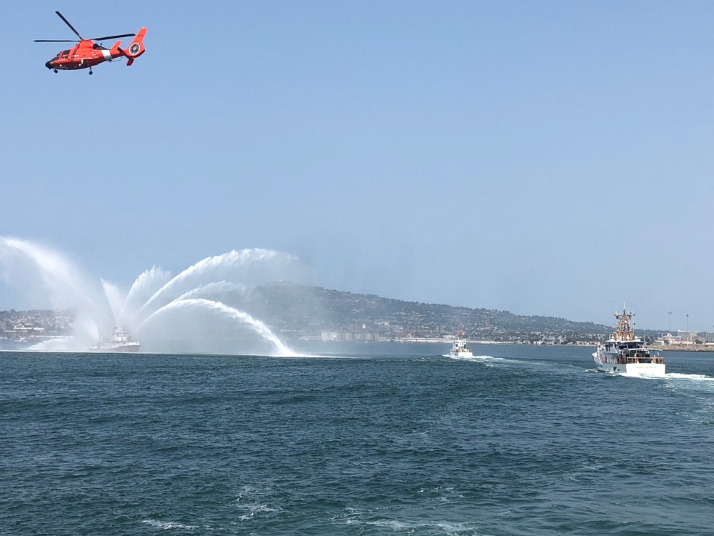 Coast Guard Cutter Forrest Rednour Arrival