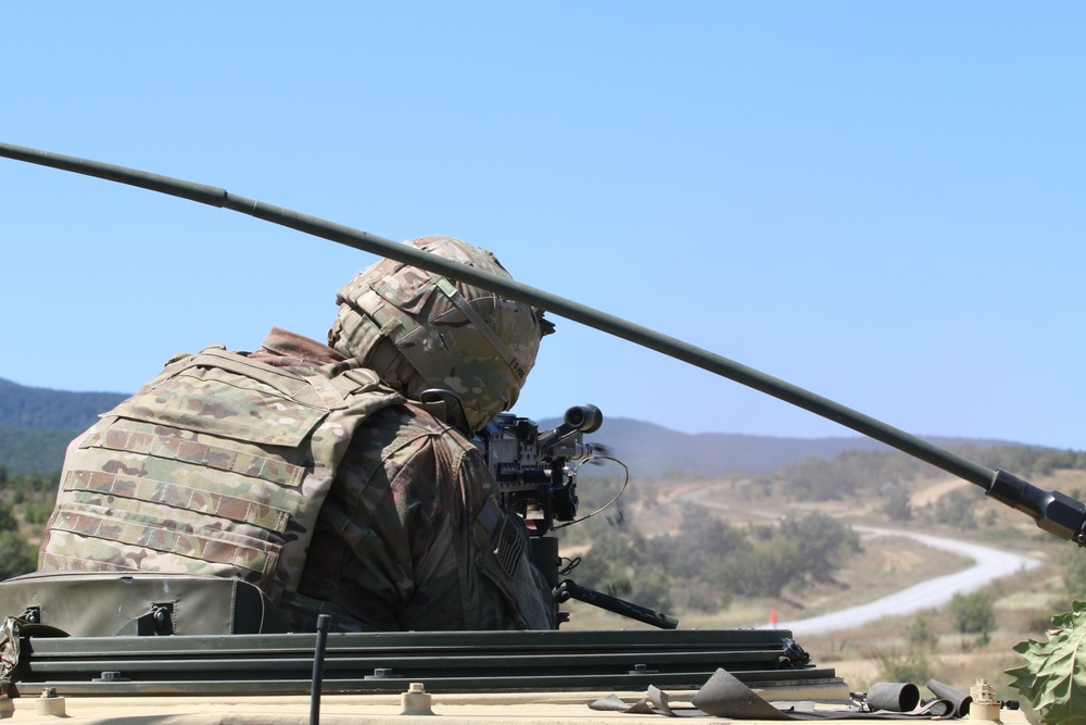 Lancers perform a Table 5 Un-stabilized Gunnery