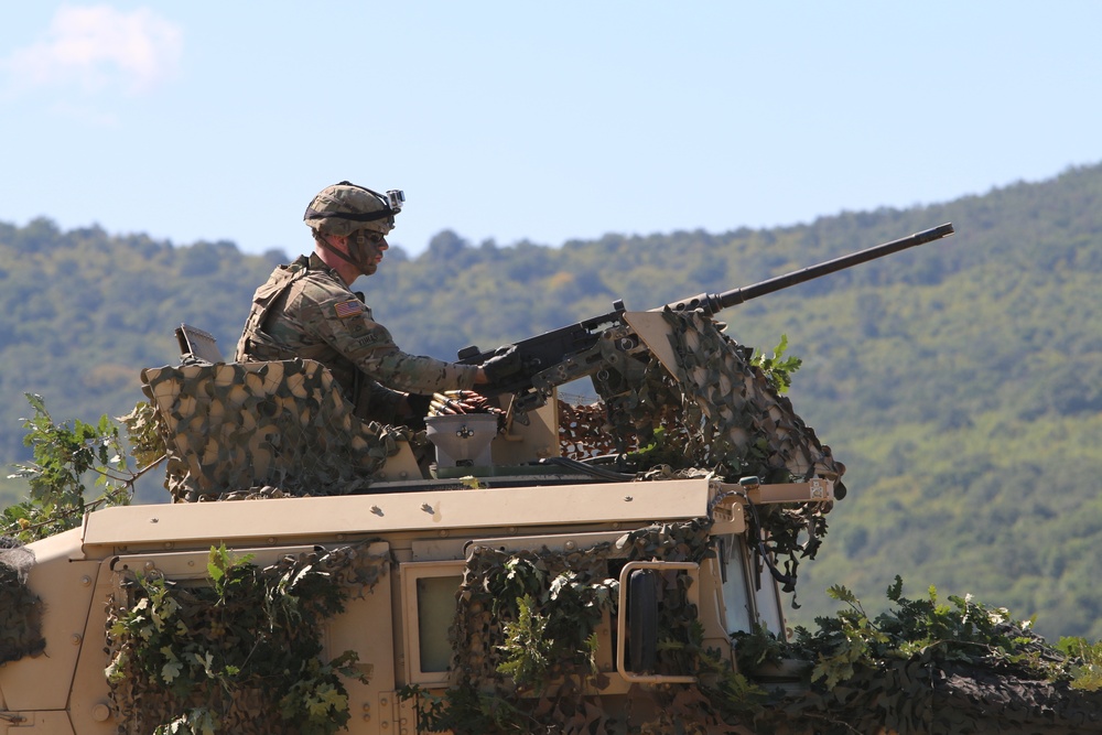 Lancers perform a Table 5 Un-stabilized Gunnery