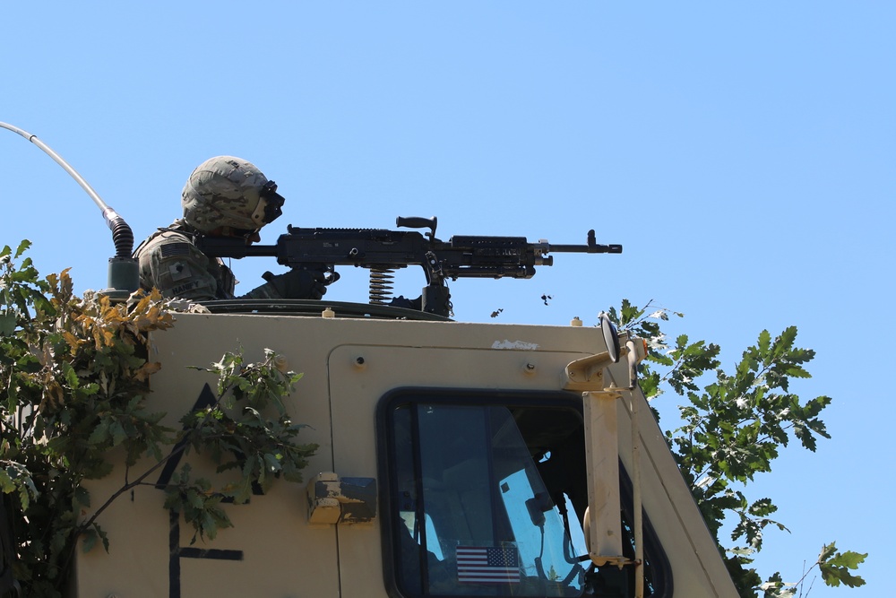 Lancers perform a Table 5 Un-stabilized Gunnery