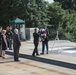 40th and 41st Sergeant at Arms of the U.S. Senate Participate in a Wreath-Laying at the Tomb of the Unknown Soldier