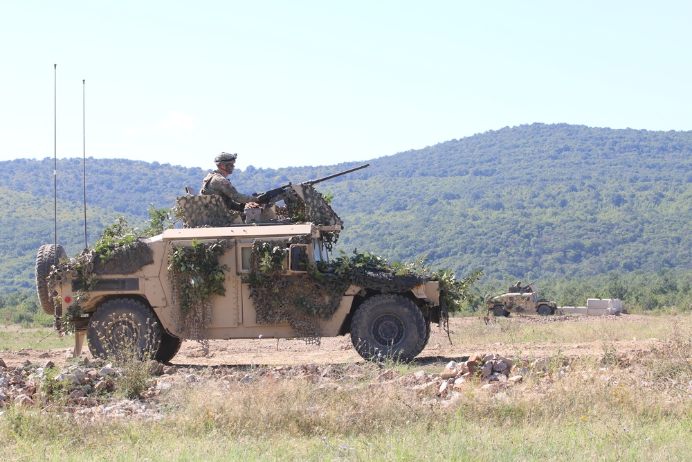 Lancers perform a Table 5 Un-stabilized Gunnery