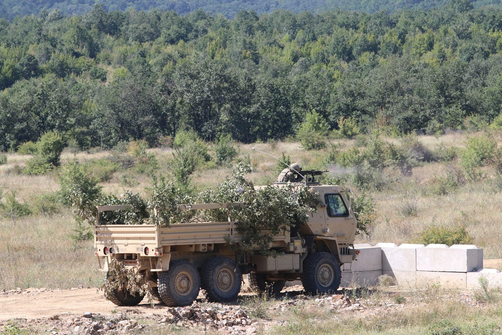 Lancers perform a Table 5 Un-stabilized Gunnery