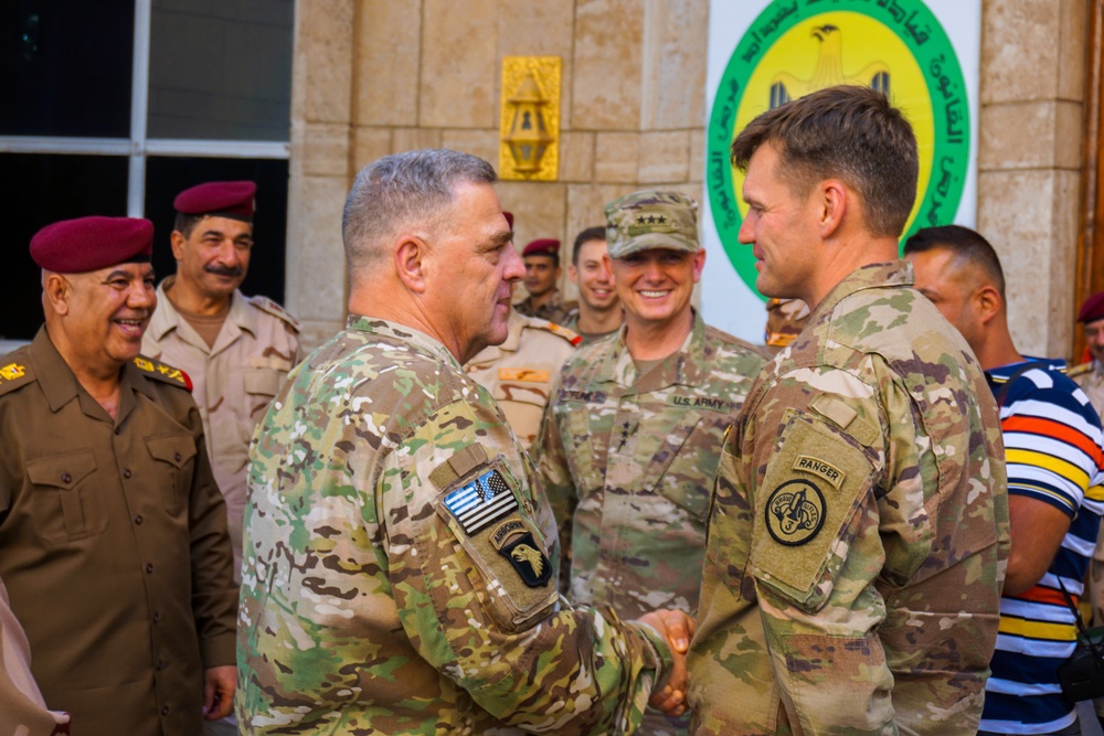 GEN Milley visits Baghdad Operations Center