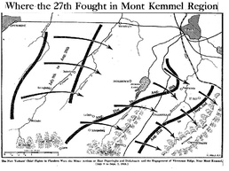 NY National Guard's 27th Division fought first battle in August 1918