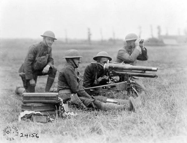 NY National Guard 27th Division fought first battle at end of August 1918