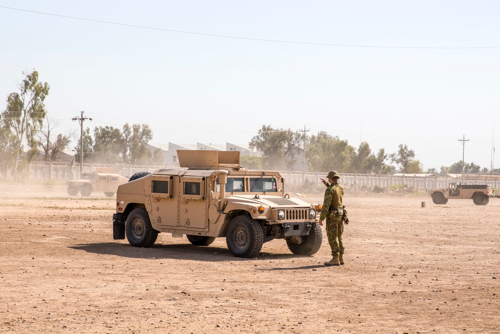 Iraqi Army 59th BDE Vehicle Transfer