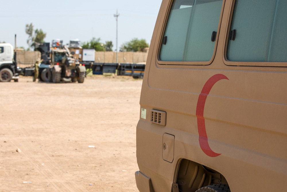 Iraqi Army 59th BDE Vehicle Transfer