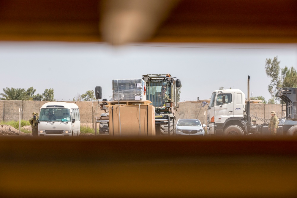 Iraqi Army 59th BDE Vehicle Transfer