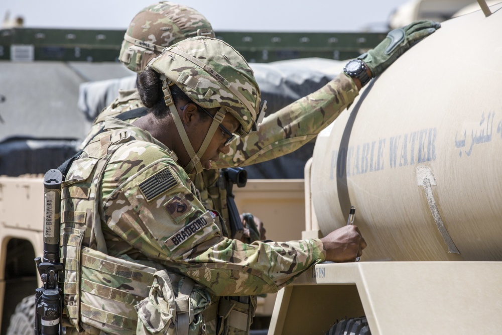 Iraqi Army 59th BDE Vehicle Transfer