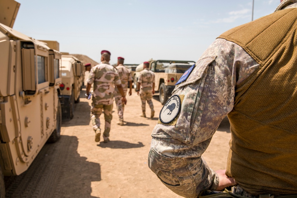 Iraqi Army 59th BDE Vehicle Transfer