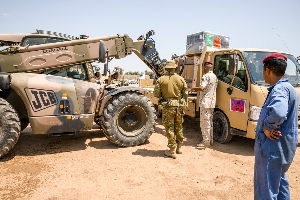 Iraqi Army 59th BDE Vehicle Transfer