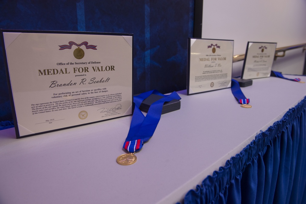 2018 Medal of Valor Ceremony Hall of Heroes