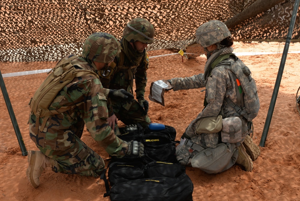 Moldovan and National Guard Soldiers Become One Team in the Desert Environment of Fort Bliss