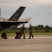 F-22s train with Royal Norwegian air force