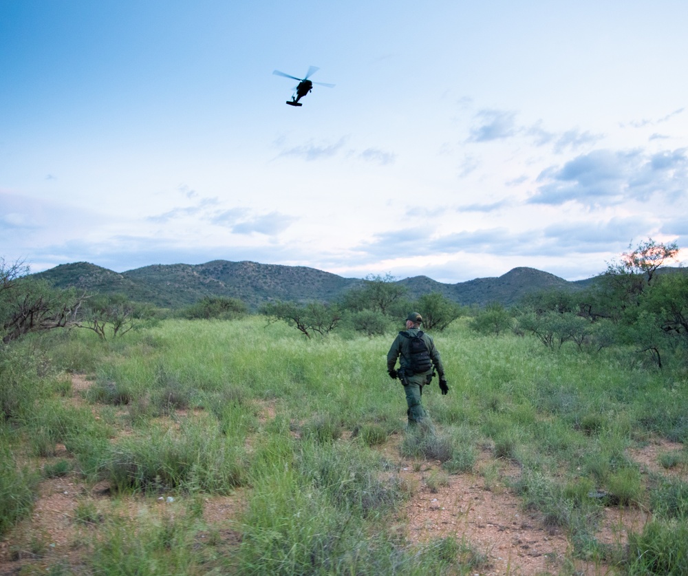 Operation Guardian Support Brings UH-60 Aerial Support