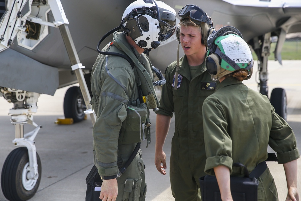 Lightning Strikes Volk Field: F-35's integrate