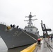 USS Momsen (DDG 92) arrives at the Port of Anchorage for the Arctic Maritime Symposium
