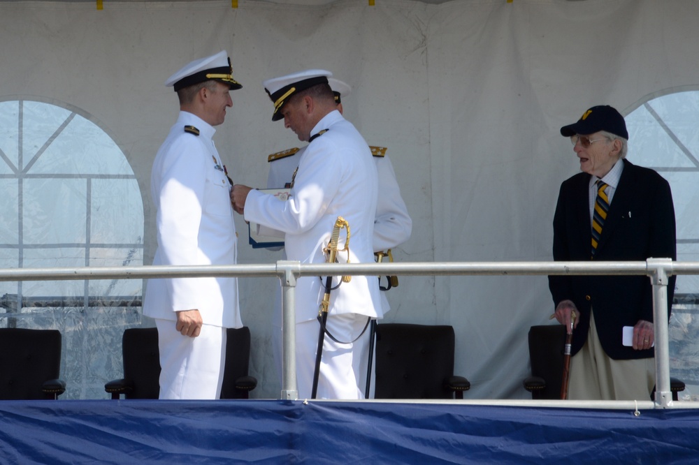 USS John Warner (SSN 785) Change of Command