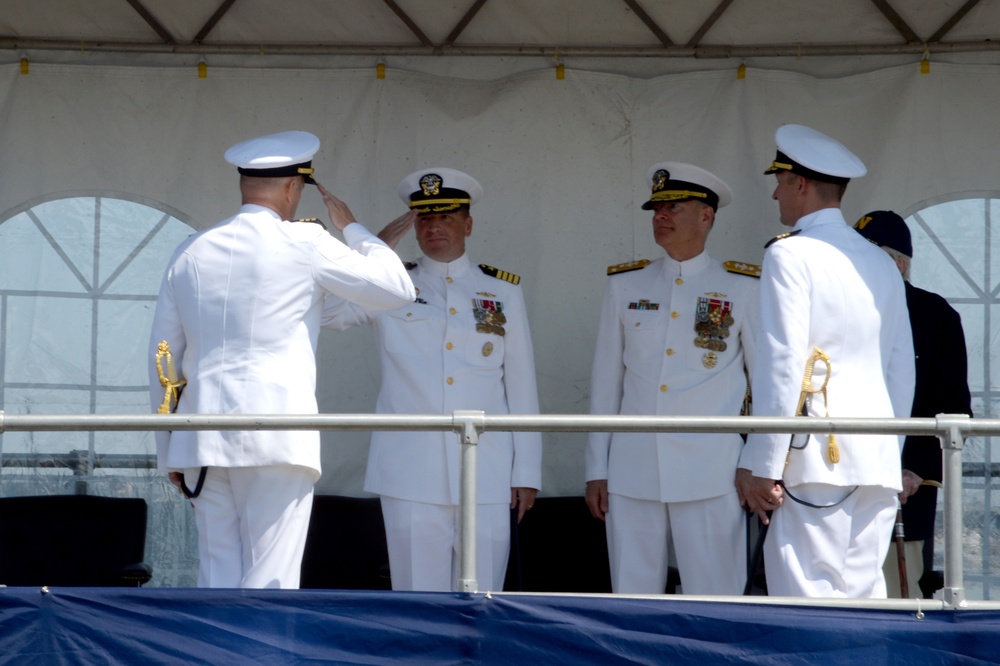 USS John Warner (SSN 785) Change of Command