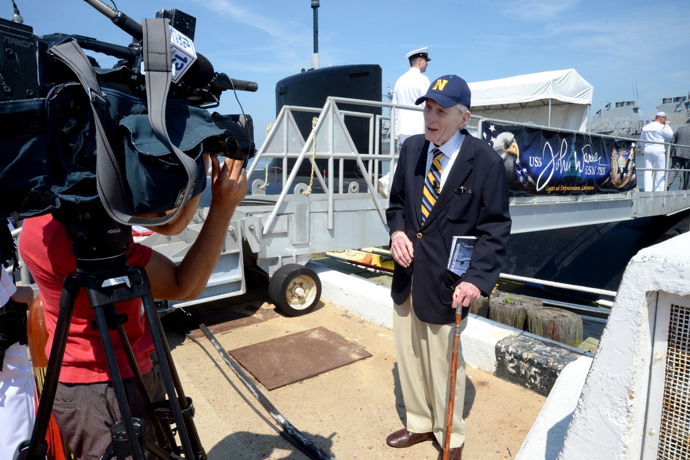 USS John Warner (SSN 785) Change of Command