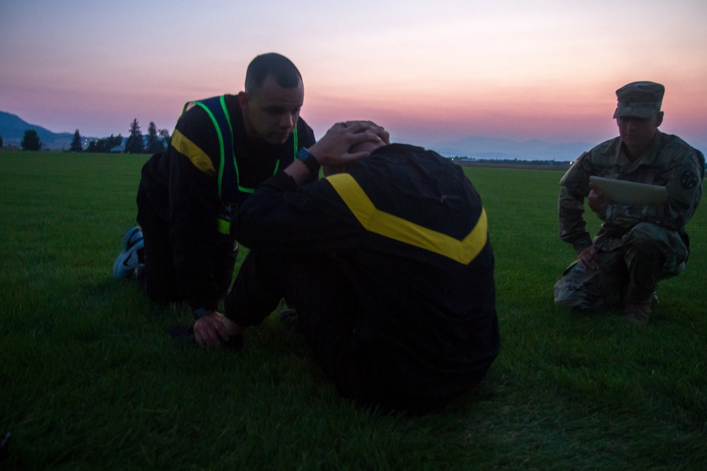 Army Reserve Best Warriors and Drill Sergeants of the Year Take the APFT