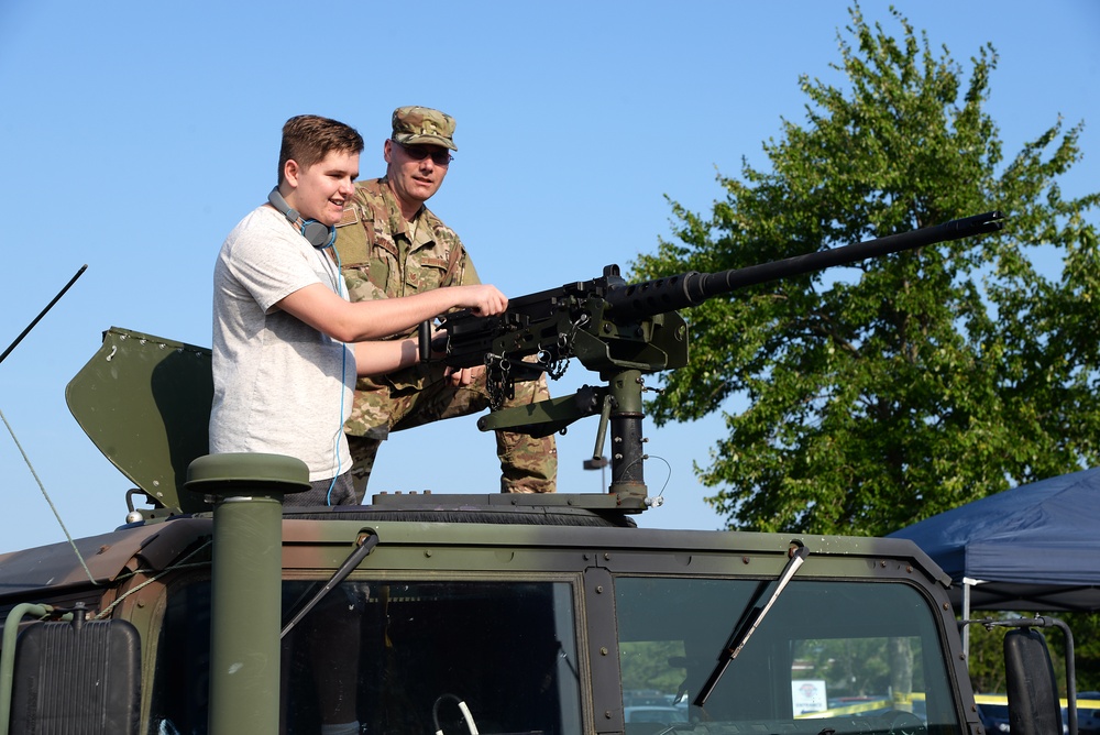 177 FW Shows Community Support at Hamilton Township's National Night Out