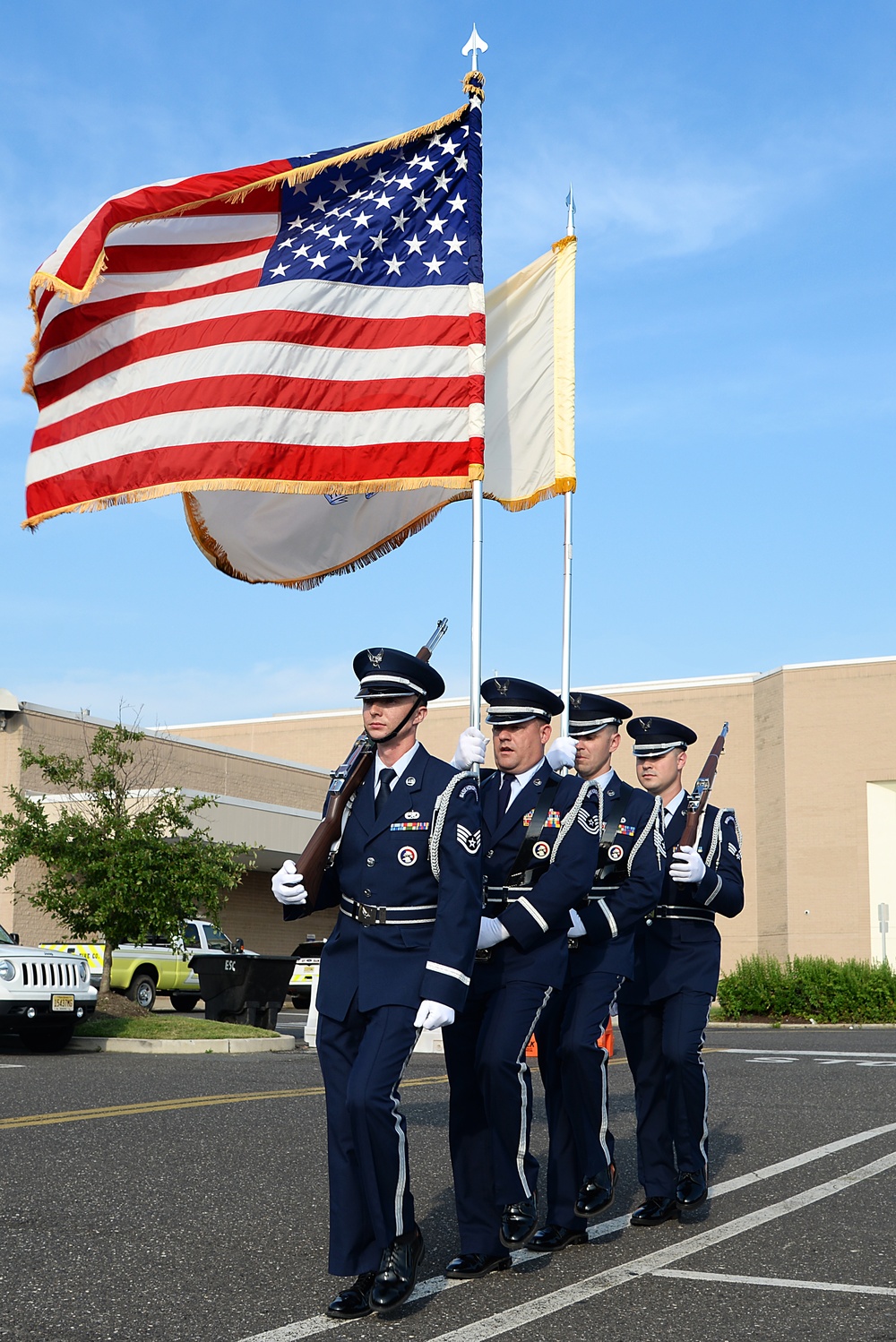 177 FW Shows Community Support at Hamilton Township's National Night Out