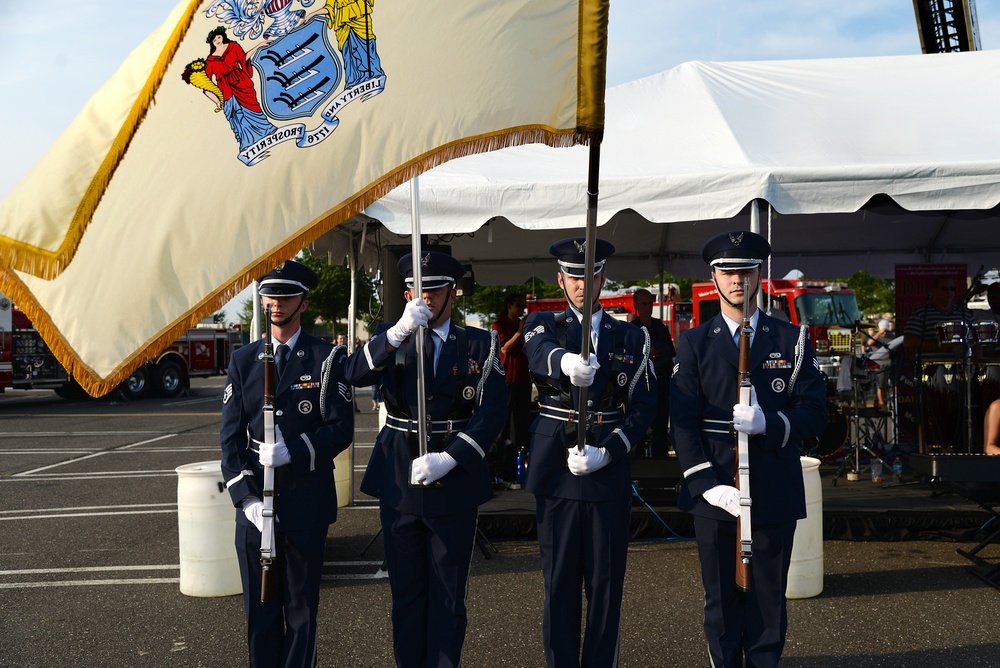 177 FW Shows Community Support at Hamilton Township's National Night Out