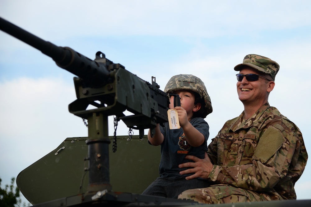 177 FW Shows Community Support at Hamilton Township's National Night Out