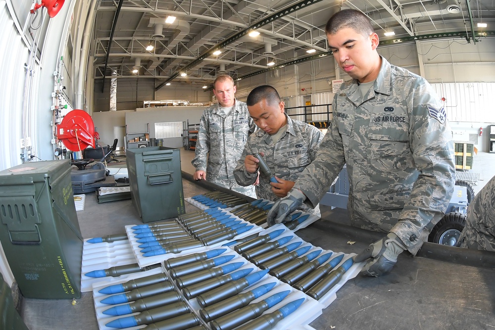 388th Fighter Wing F-35A Cannon AMMO bulk loader