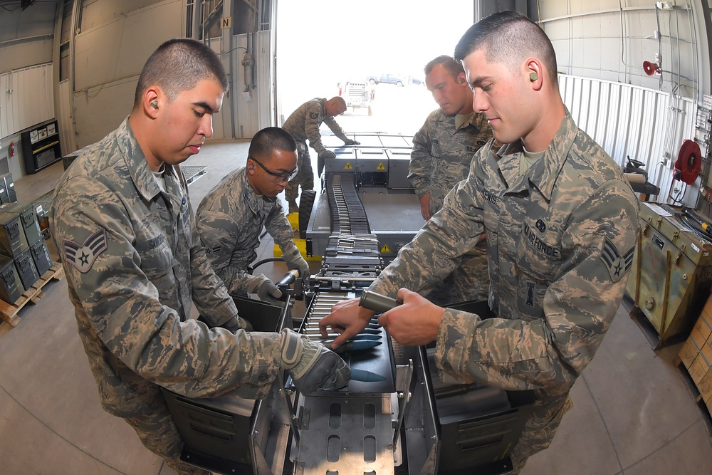 388th Fighter Wing F-35A Cannon AMMO bulk loader